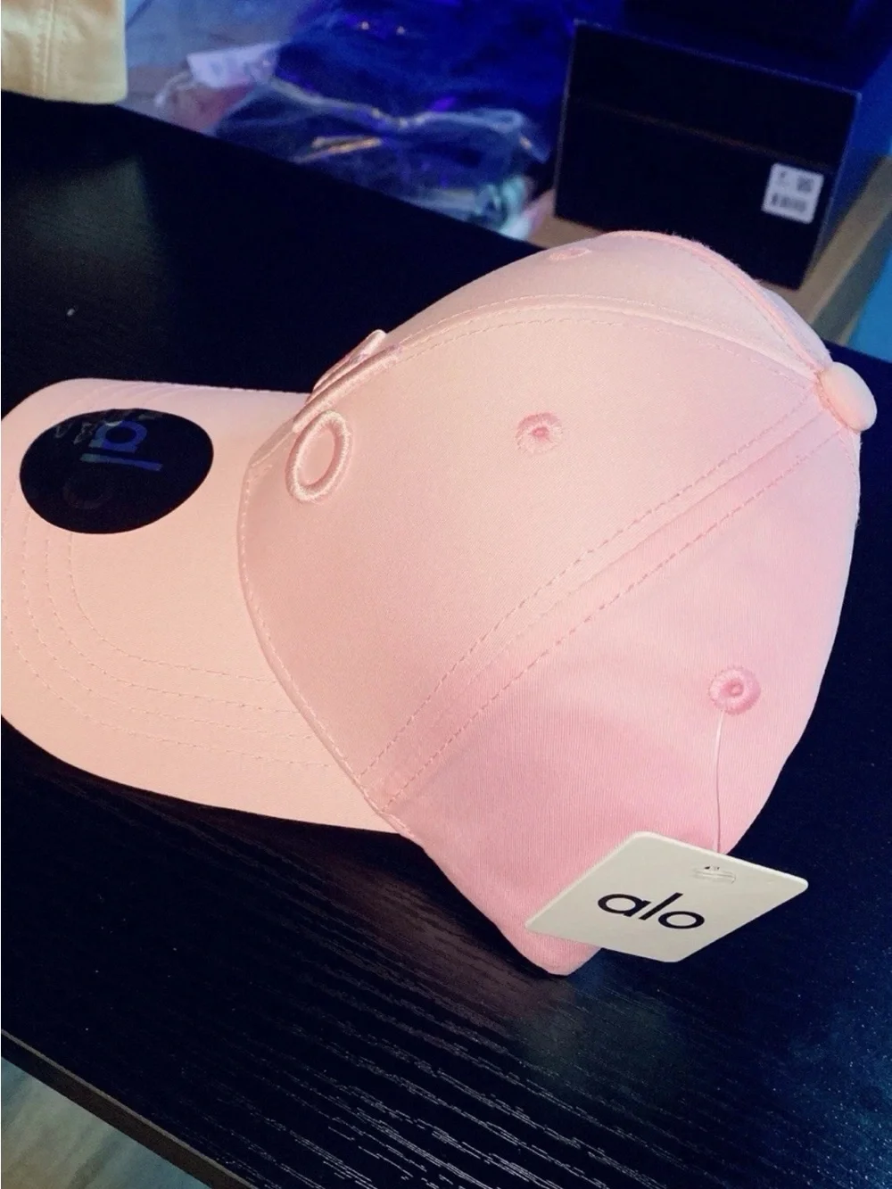 Pink ALO Adjustable Baseball Cap New With Tags